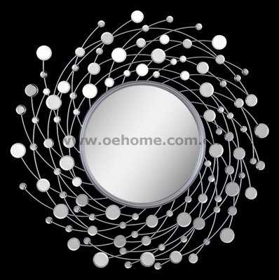 8353 High quality starburst metal mirror, salon mirror